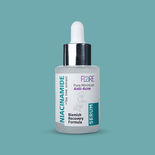 Flare Niacinamide Serum– Minimizes pores + Calm acne | 30ml