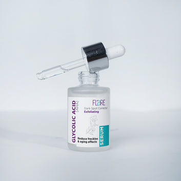 Flare Glycolic Acid Serum – Dark Spot Corrector + Exfoliating | 30ml