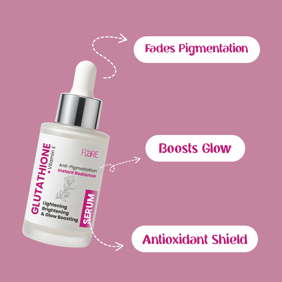 Flare Glutathione Serum – Lightening + Anti-Pigmentation